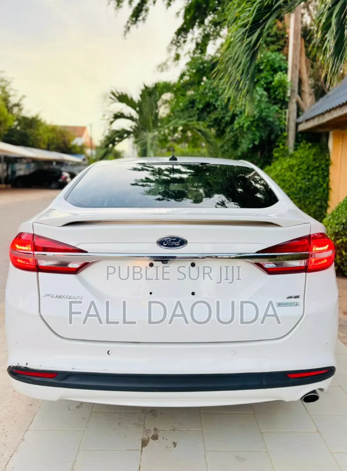 Ford Fusion 2018 Blanc