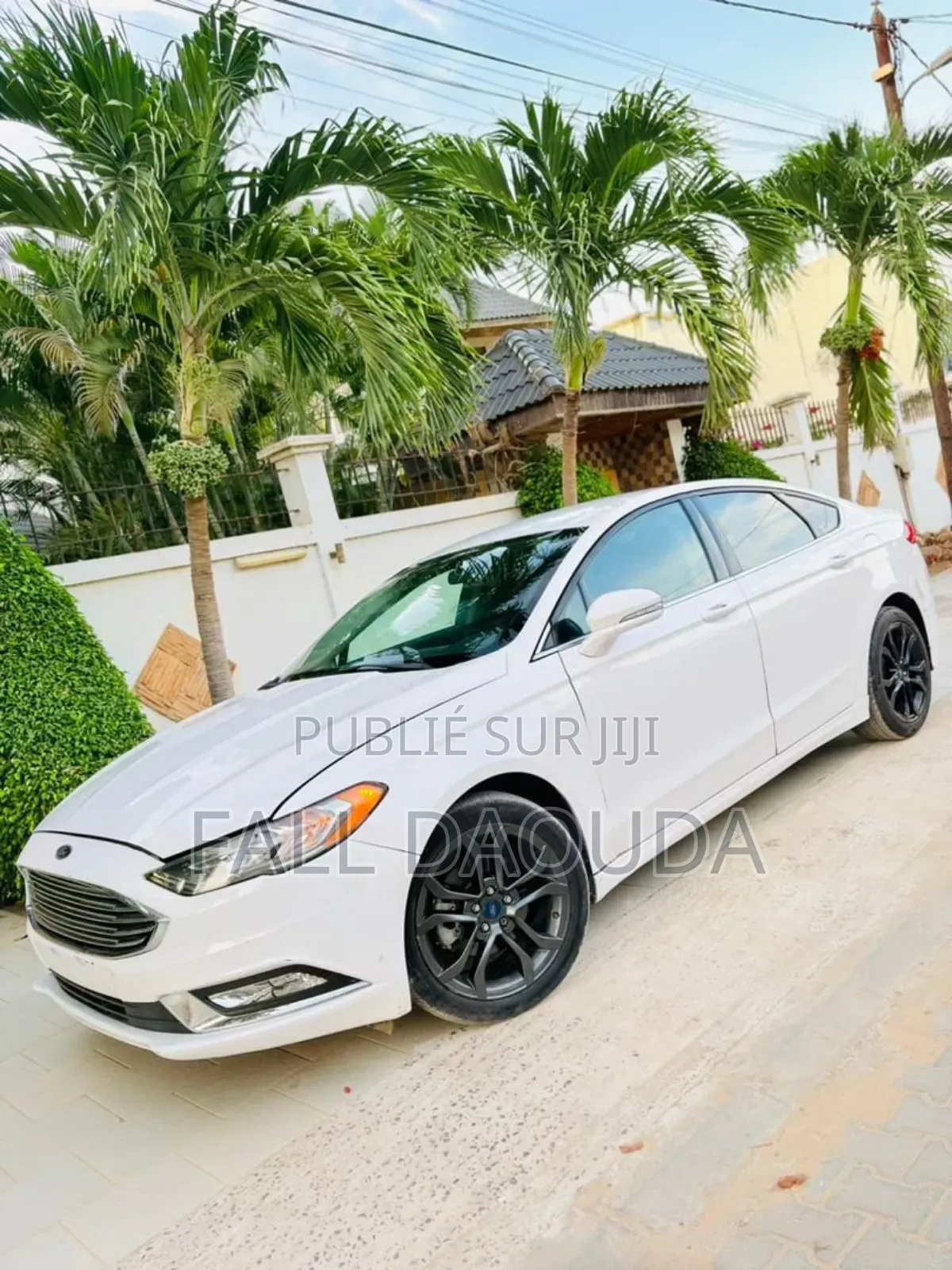 Ford Fusion 2018 Blanc