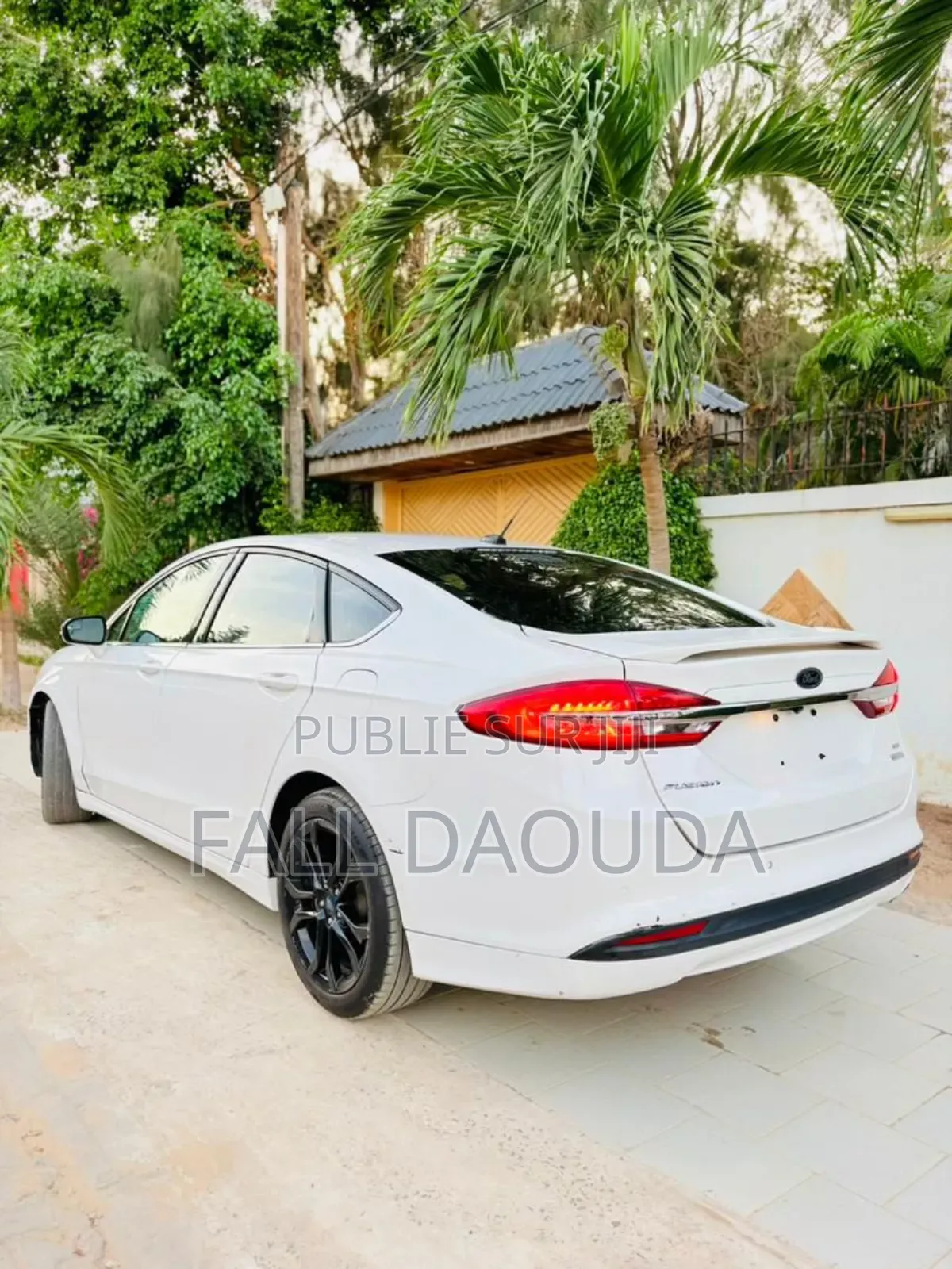 Ford Fusion 2018 Blanc