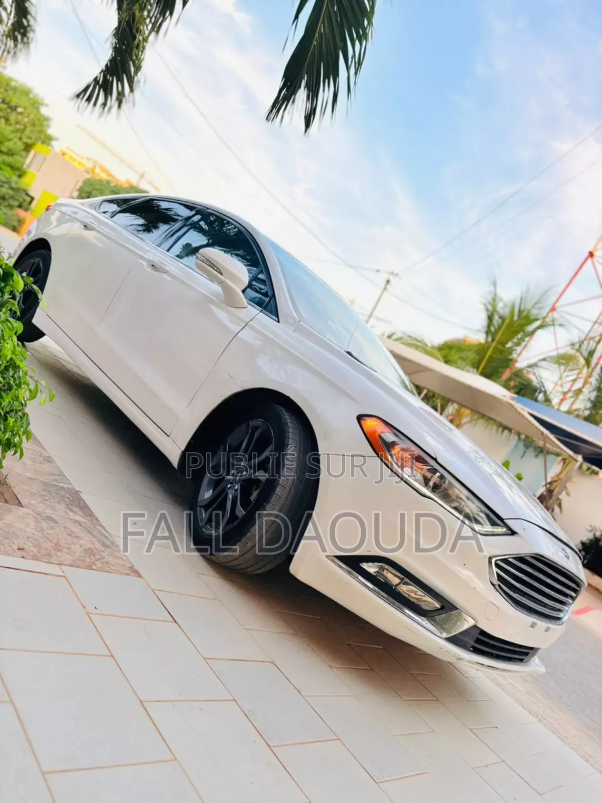 Ford Fusion 2018 Blanc
