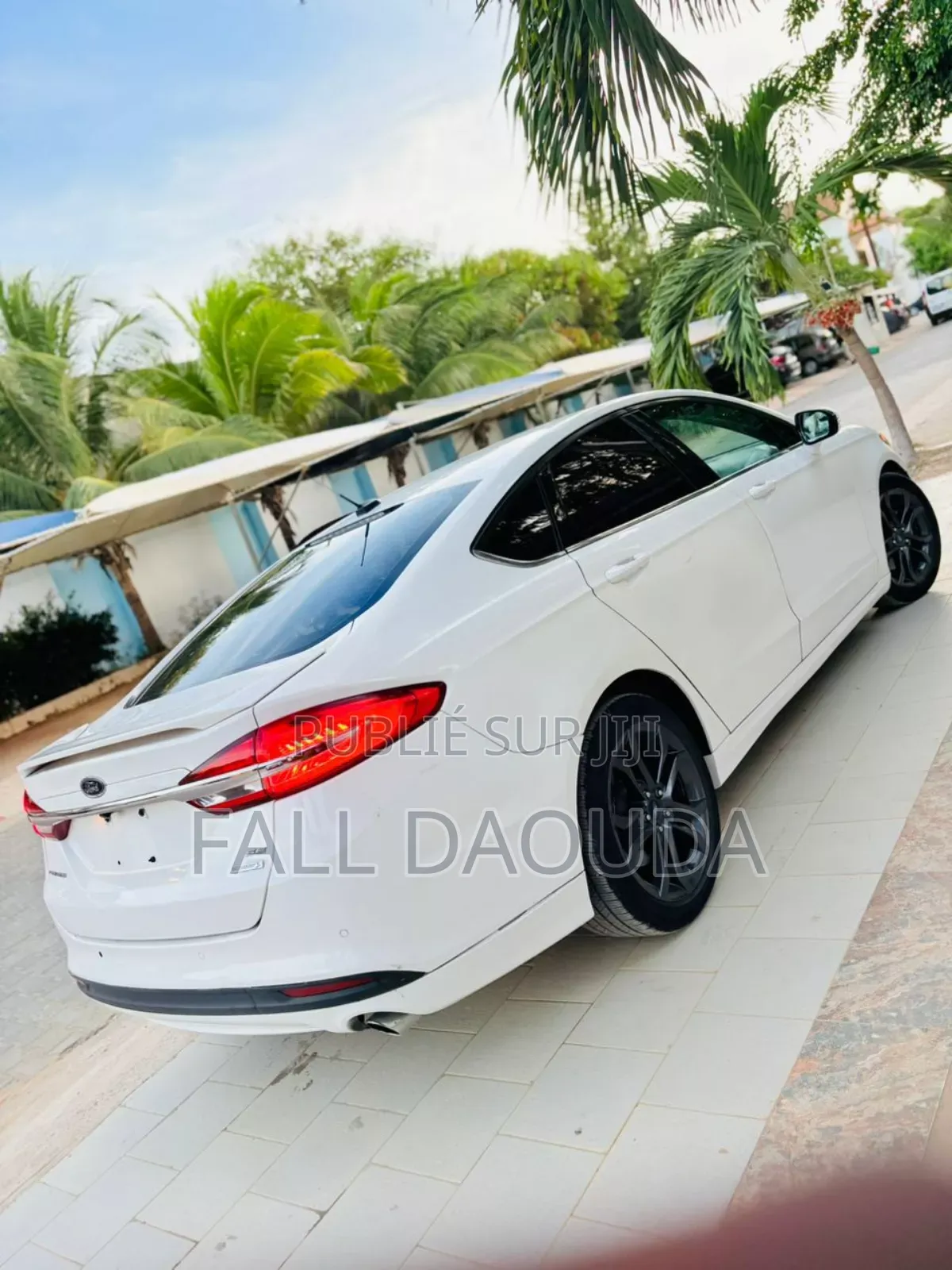 Ford Fusion 2018 Blanc