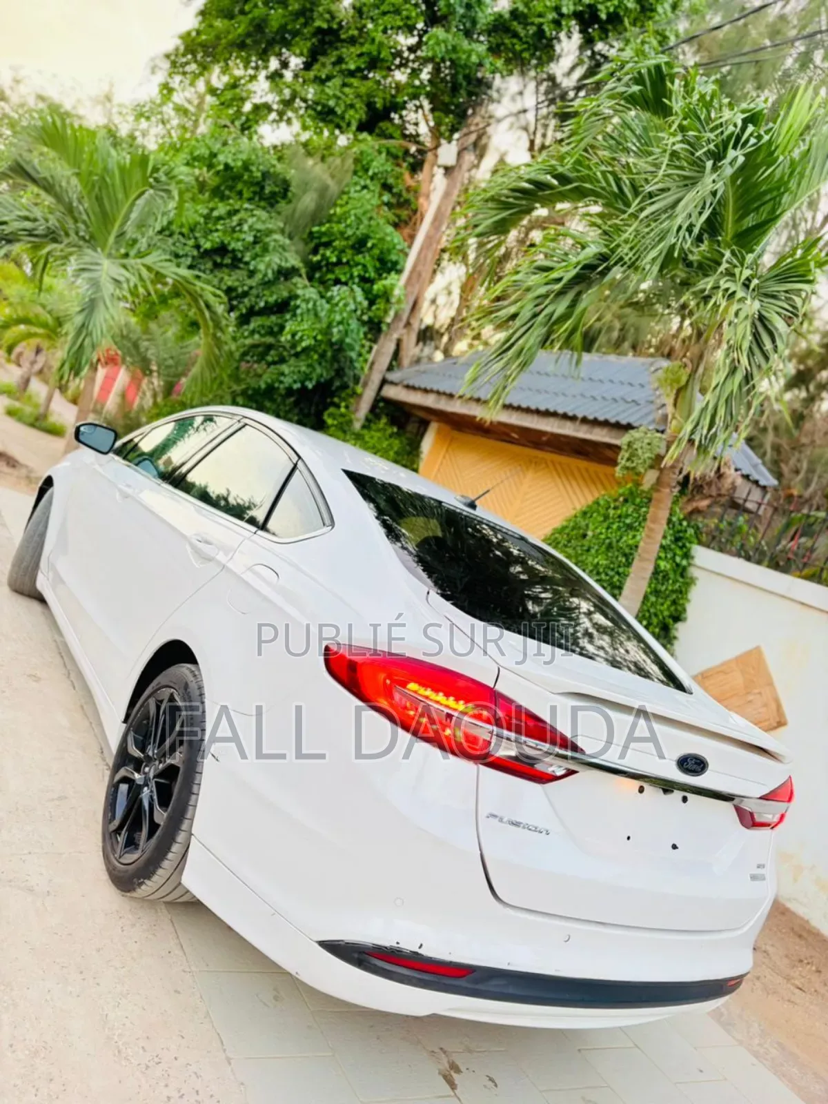 Ford Fusion 2018 Blanc