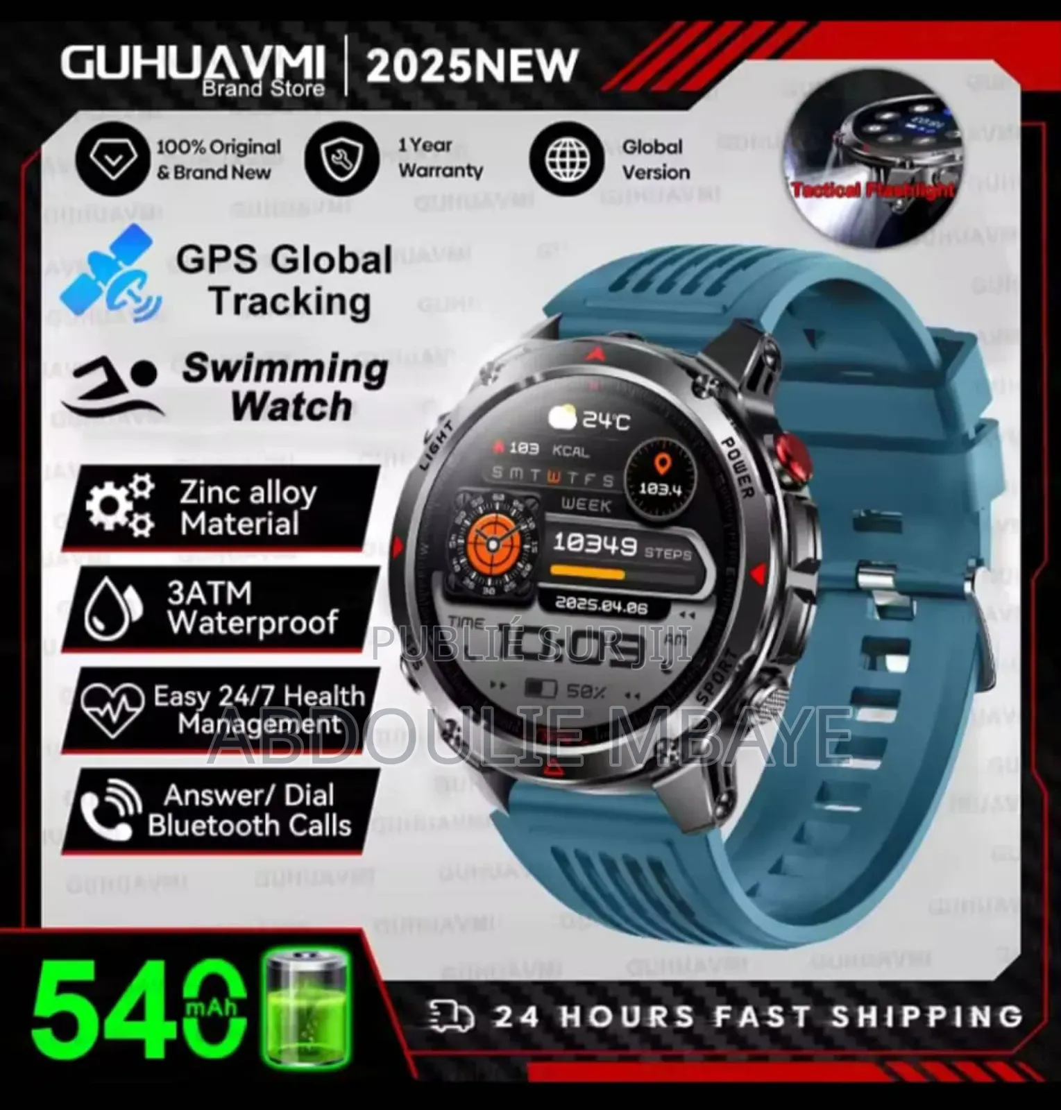 Montre Connectée Ht37