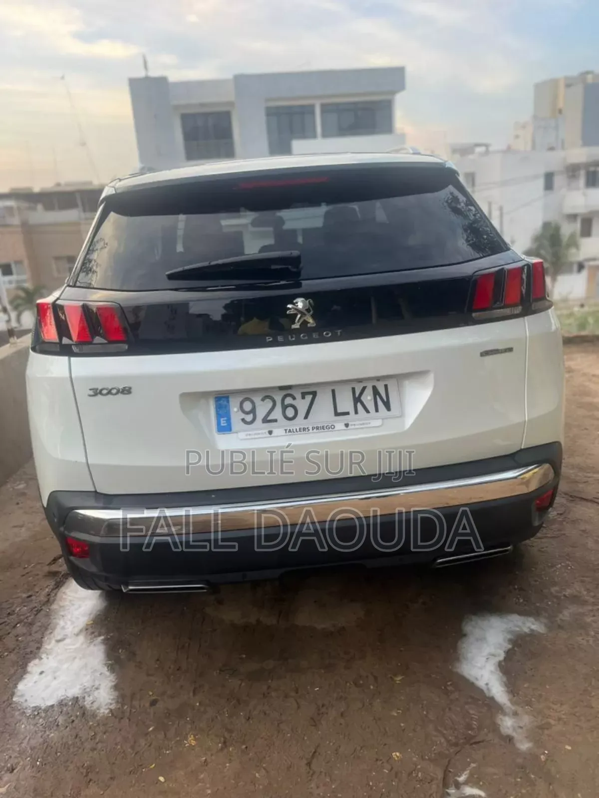 Peugeot 3008 2020 Blanc
