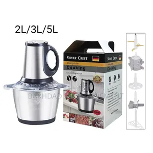 Photo - Robot Hachoir Inox – 2l / 3l Puissant, Rapide, Et Prêt Pour Toutes