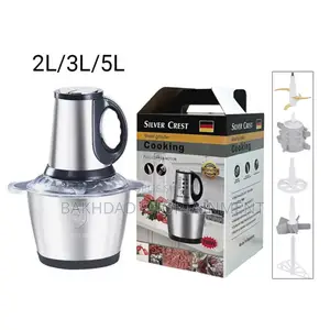 Robot Hachoir Inox – 2l / 3l Puissant, Rapide, Et Prêt Pour Toutes