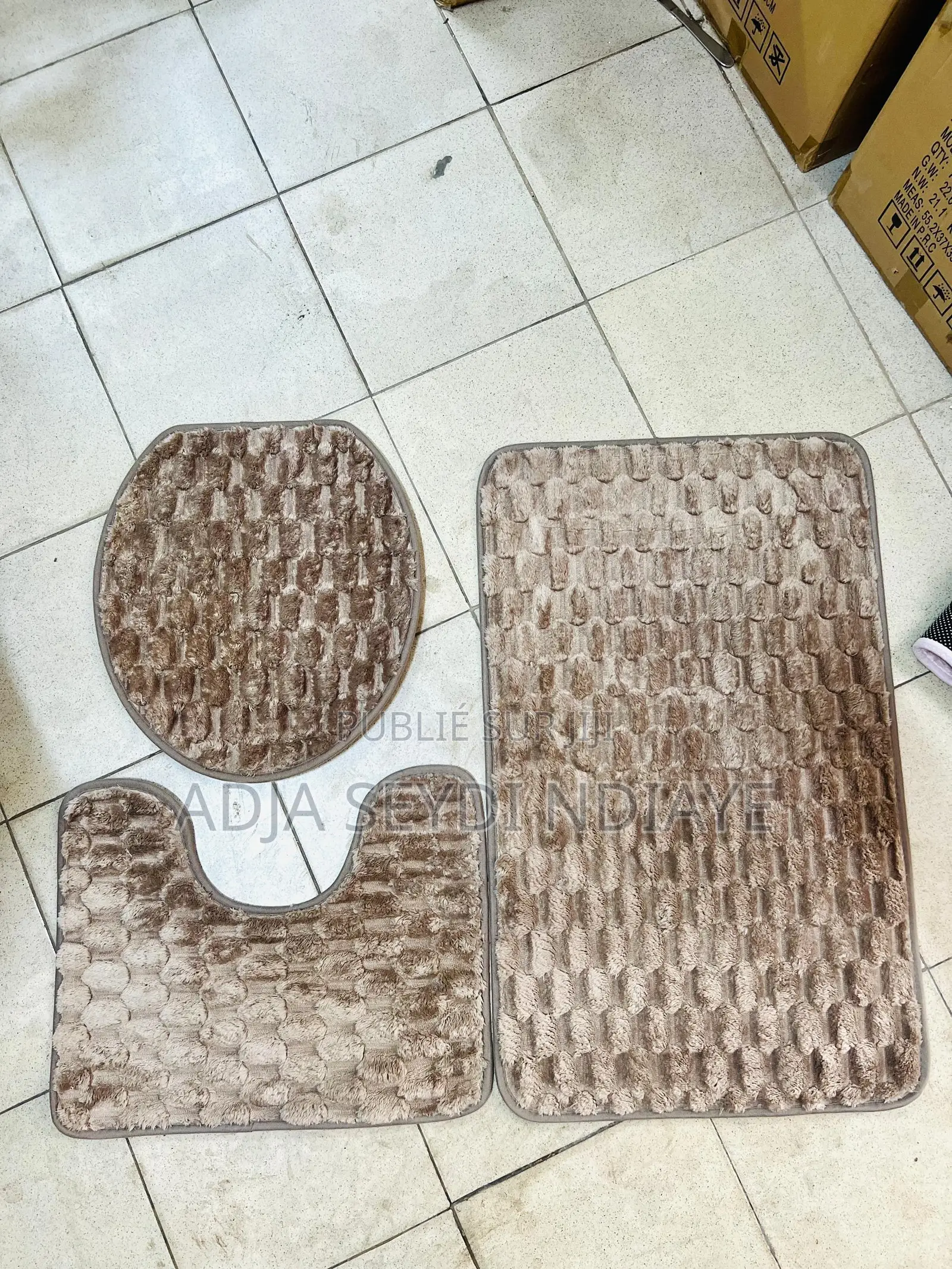 Ensemble 3 Pièces Toilettes