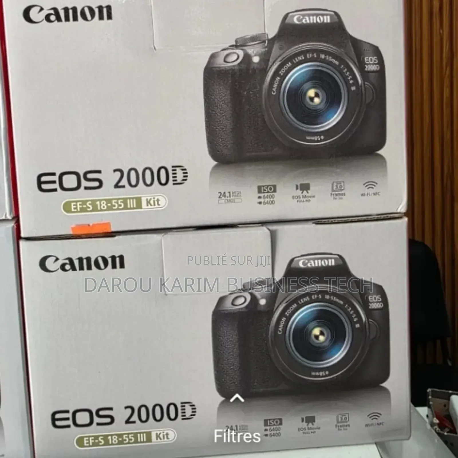 Canon Eos 2000d Neuf Dans Son Carton