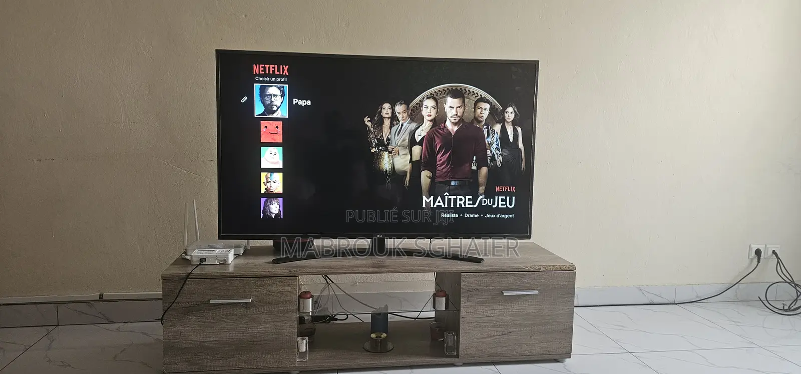 Tv Lg Smart 139/55 Cm + Table Tv
