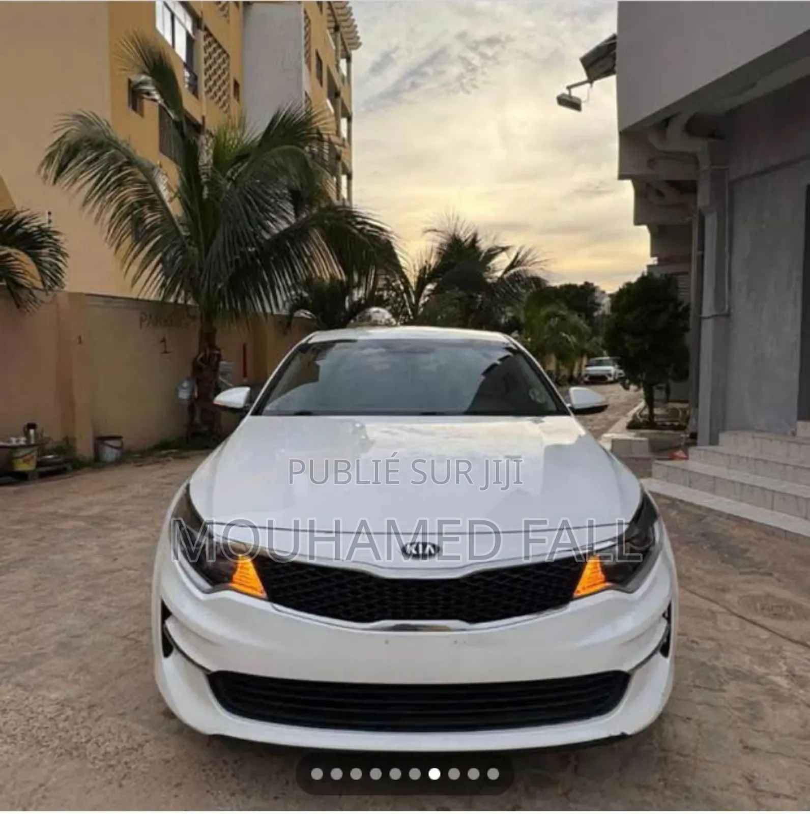 Kia Optima 2018 Blanc