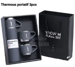 Thermos 500ml Avec 2 Tasses