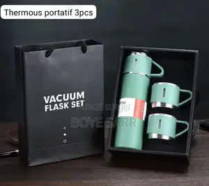 Thermos 500ml Avec 2 Tasses