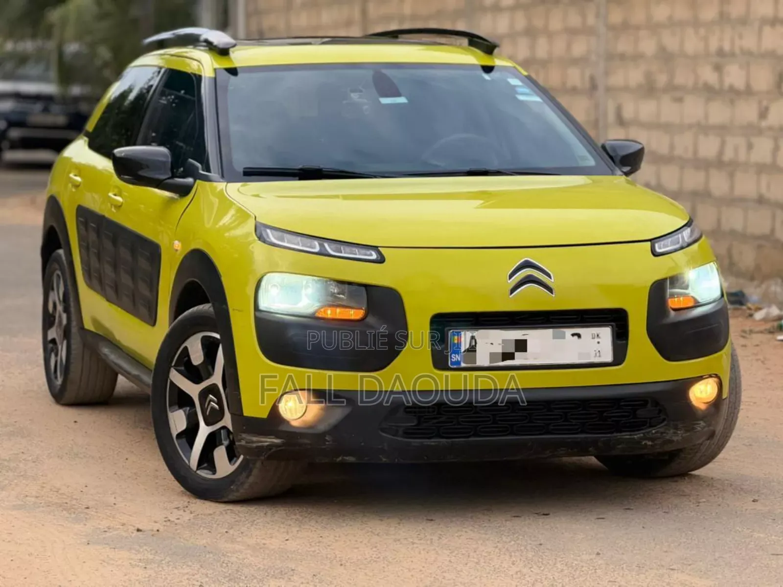 Citroen C4 2017 Jaune