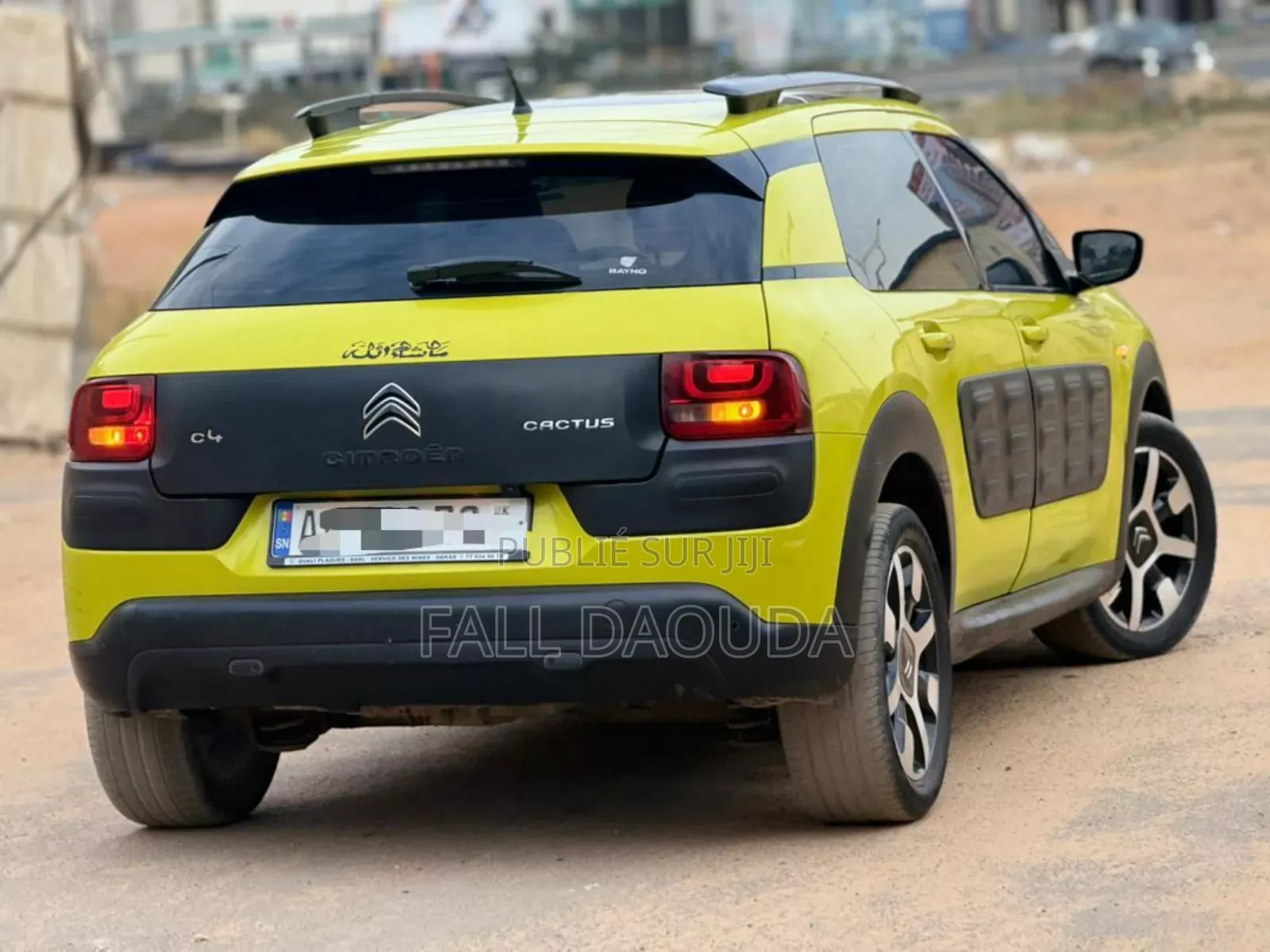 Citroen C4 2017 Jaune