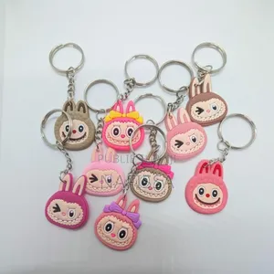 Photo - Porte Clé Labubu Avec Miroir