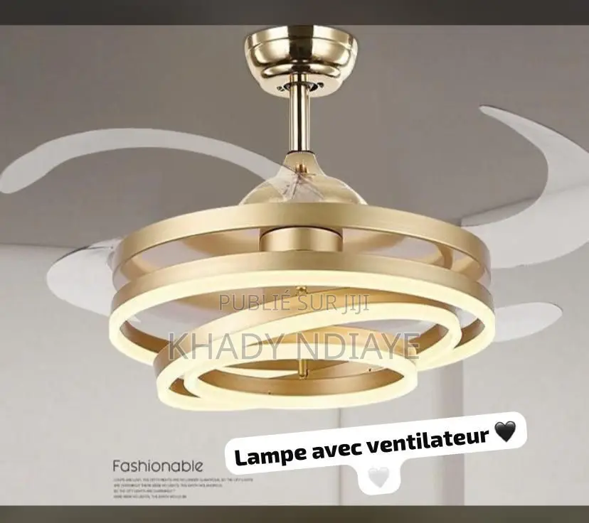 Lampe Avec Ventilateur