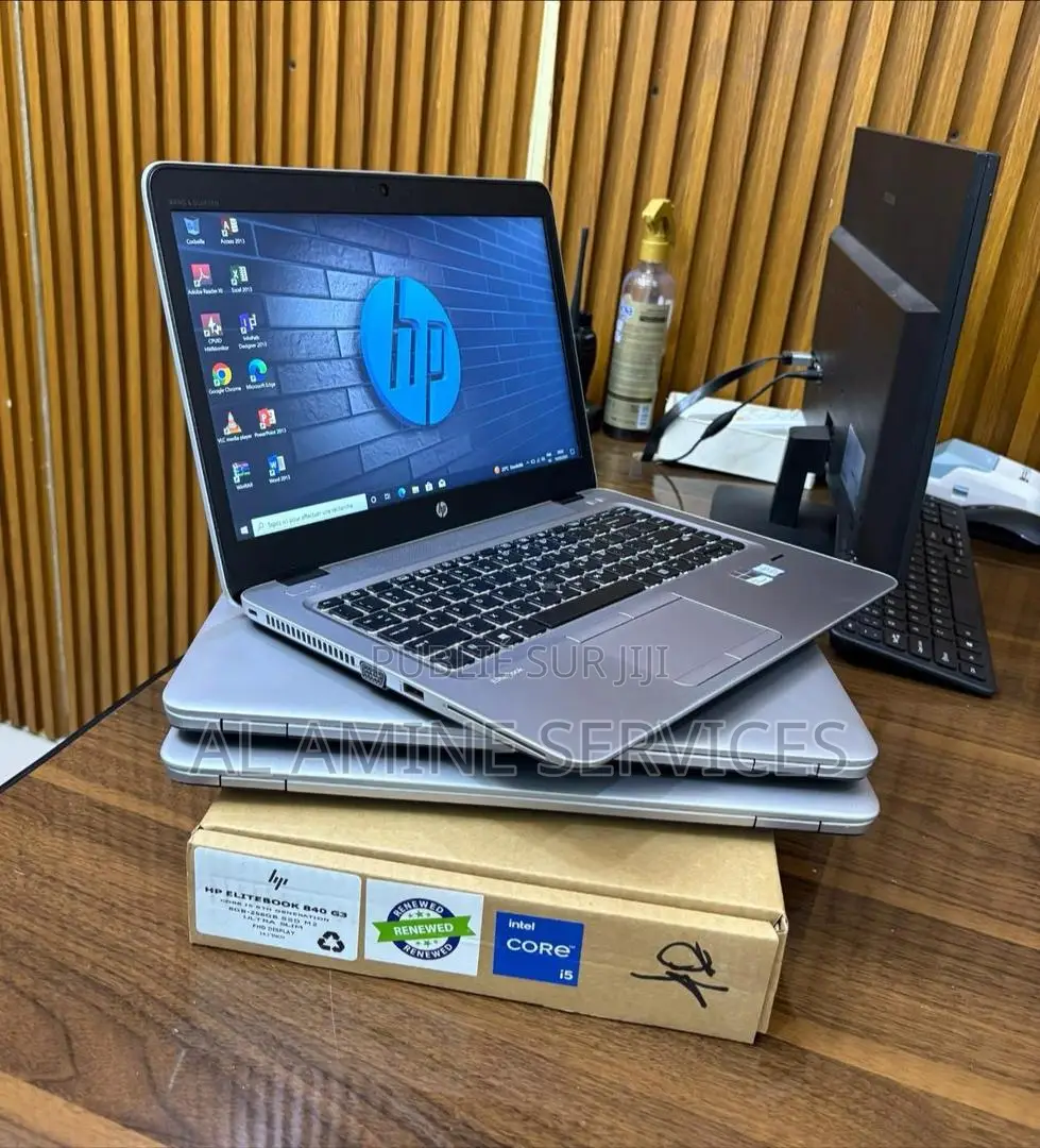 New Ordinateur Portable HP EliteBook 840 G3 8GB Intel Core I5 SSD 256GB