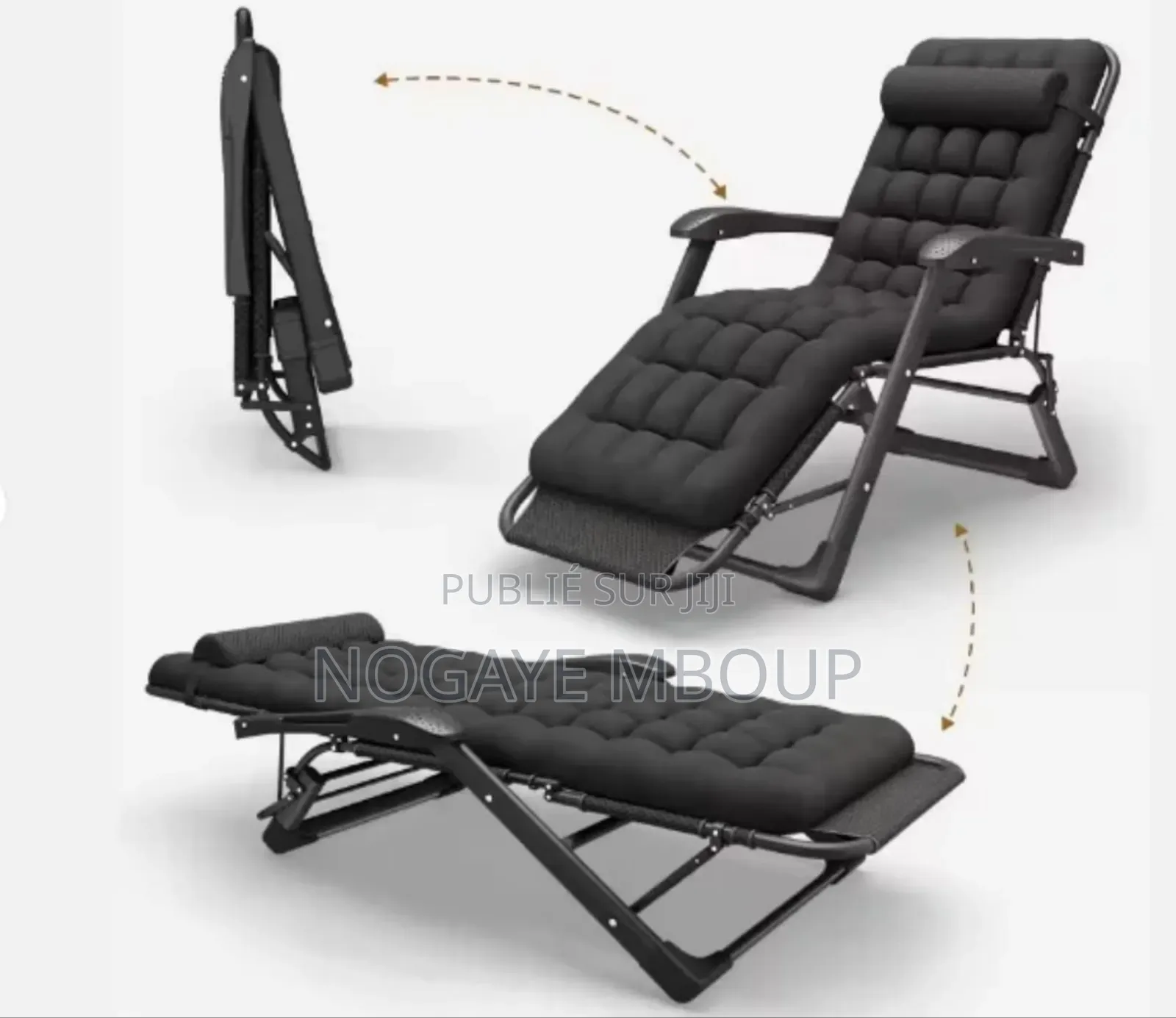 Chaise Pliable Avec Housses