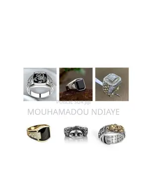 6 Bagues Punk Hip Hop Pour Homme