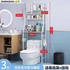 Étagère De Rangement Pour Toilettes