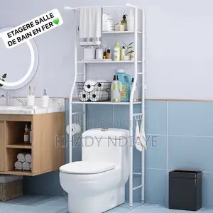 Étagère De Rangement Pour Toilettes