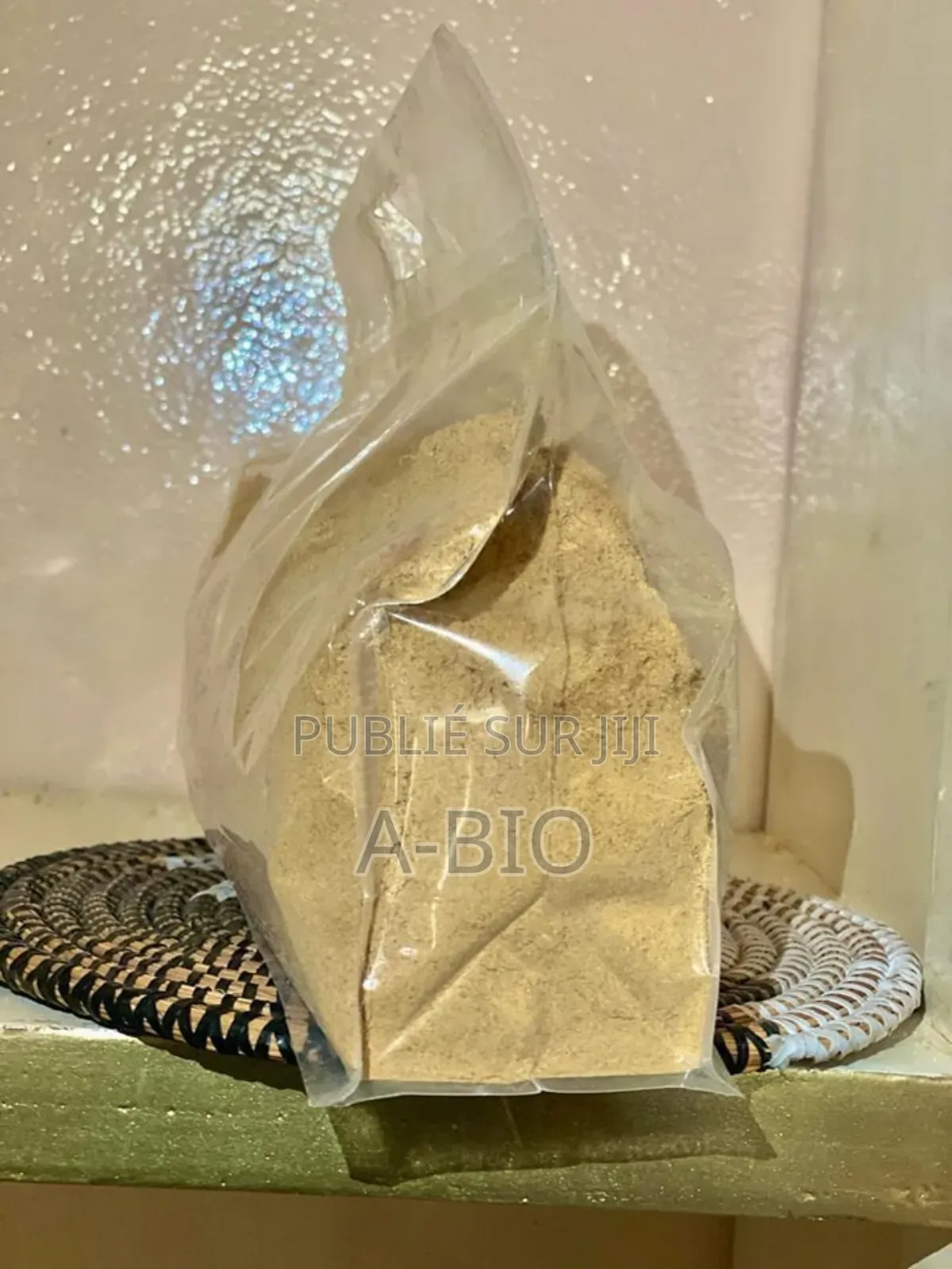 Poudre De Bouye, Bissap Rouge Et Blanc, Gingembre Et Moringa