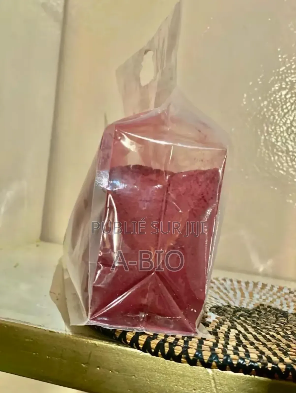 Poudre De Bouye, Bissap Rouge Et Blanc, Gingembre Et Moringa