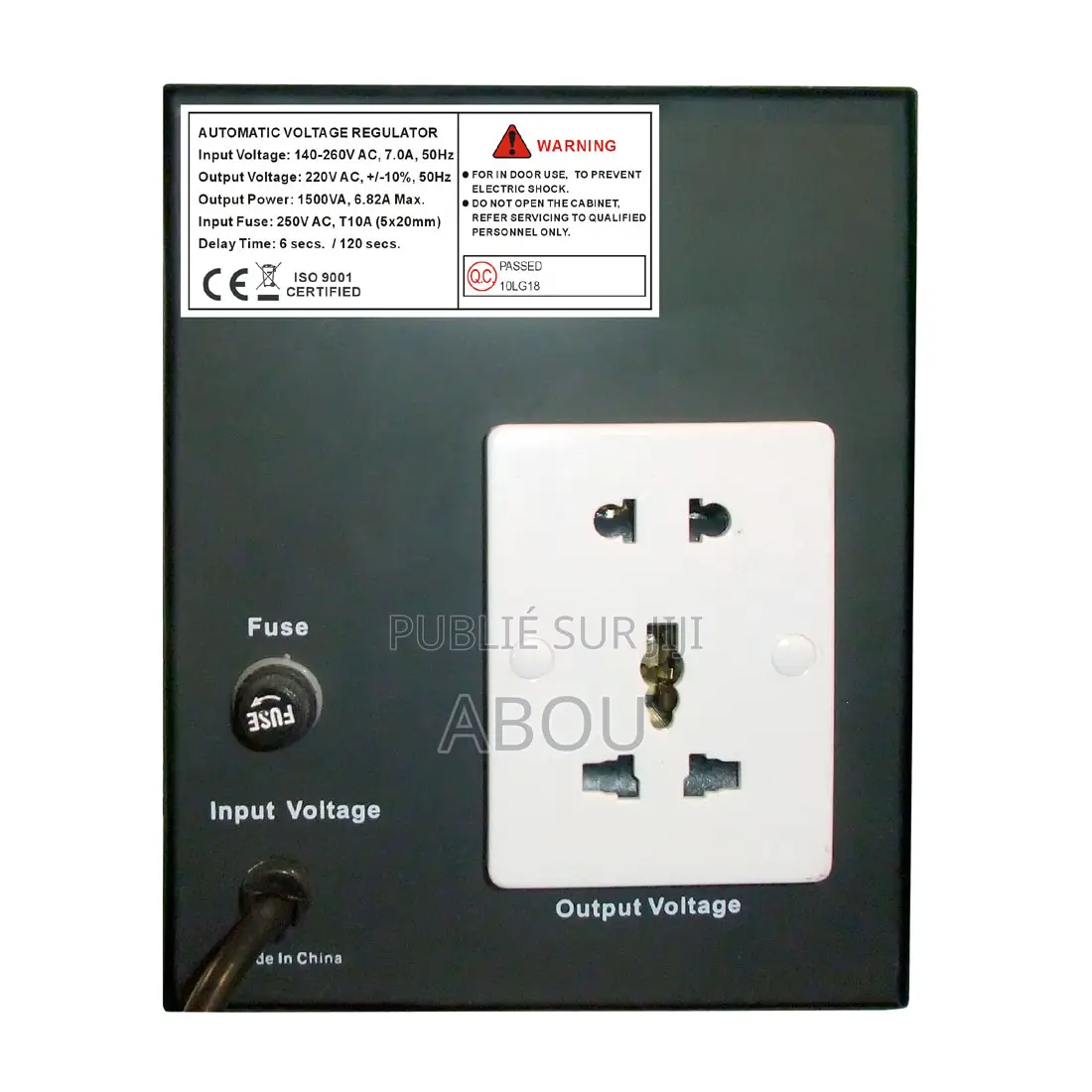 Régulateur De Tension 1000 Va