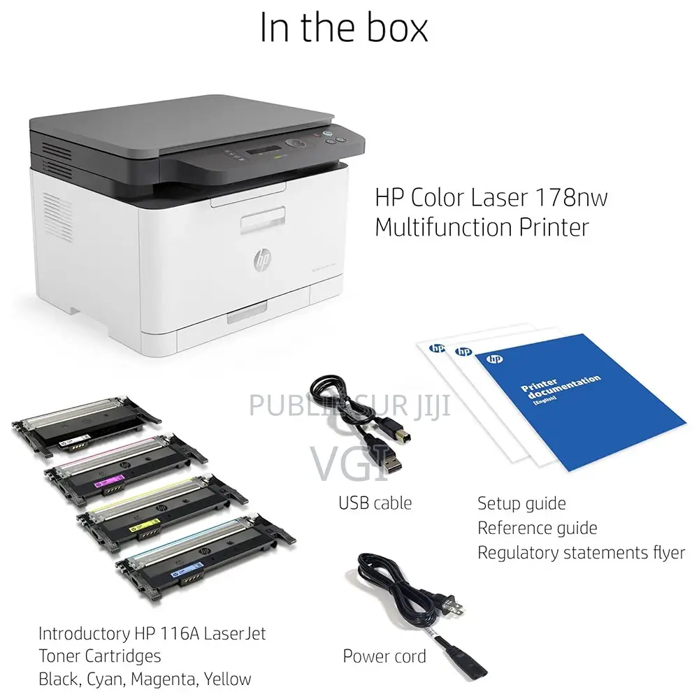 Hp Color Laser MFP 178nw Imprimante Multifonction