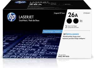 Cartouche De Toner Hp 26a Noir Cf226a
