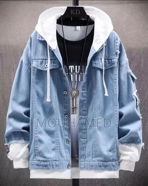 Pull en Maille Façon Denim