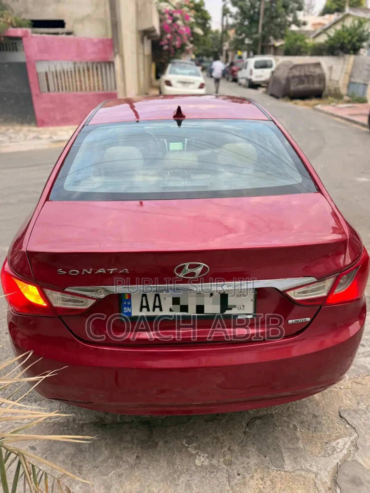 Hyundai Sonata 2012 Rouge