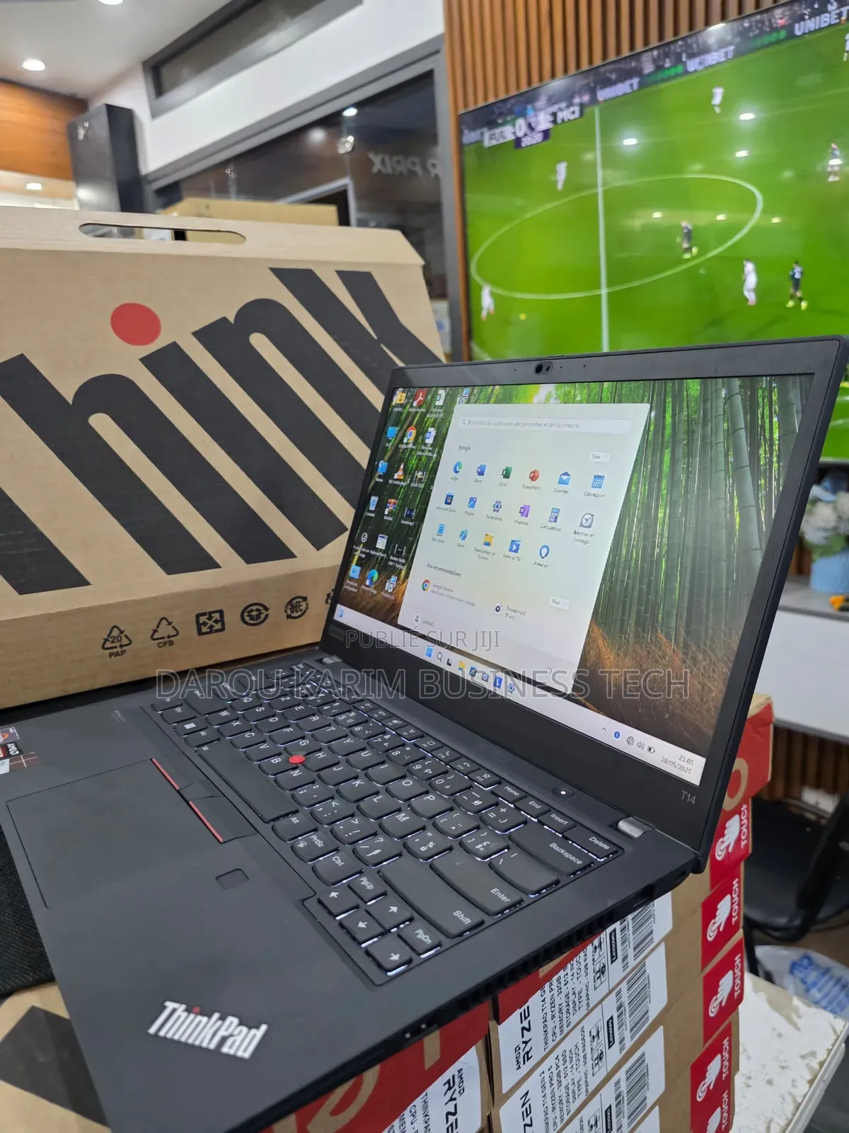 New Lenovo ThinkPad T14 G2 32GB AMD Ryzen 5 SSD 512GB