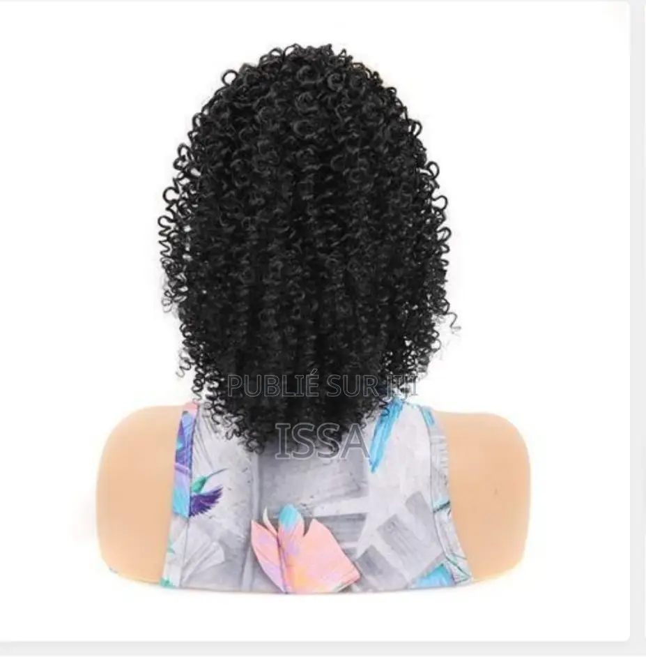 Peruque Femmes Cheveux Courts Frisés