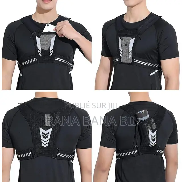 Gilet De Course Avec Support De Téléphone Portable