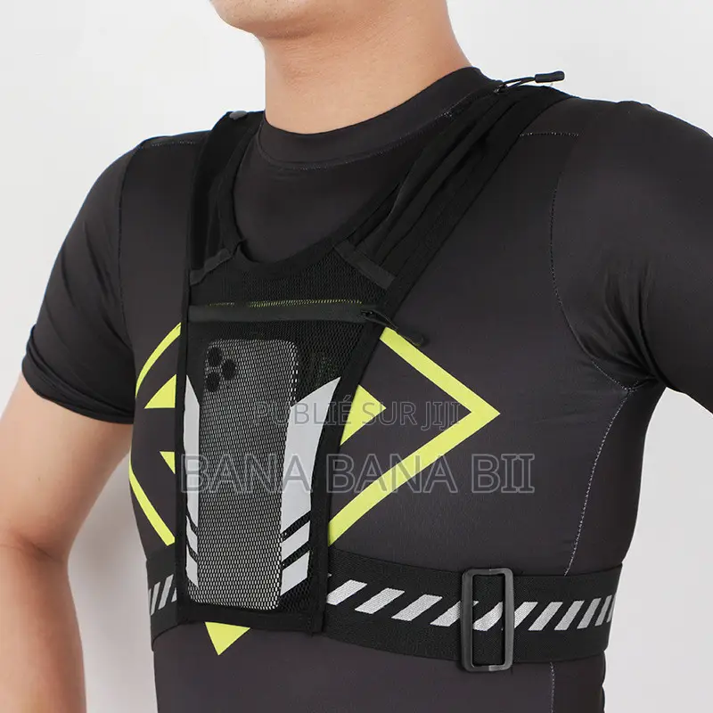 Gilet De Course Avec Support De Téléphone Portable