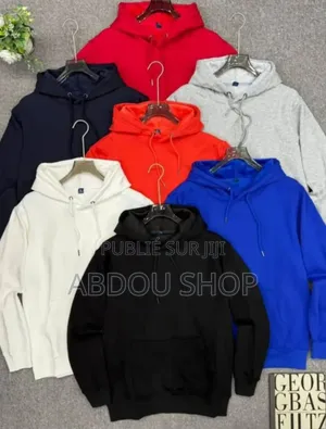 Pulls Capuchon Unique 100% Coton Disponible