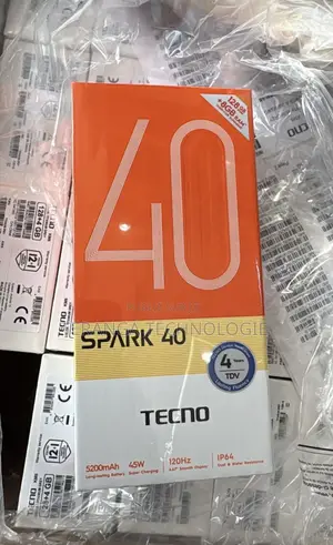 Photo - New Tecno Spark 40 128 GB Black