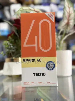 New Tecno Spark 40 128 GB Black