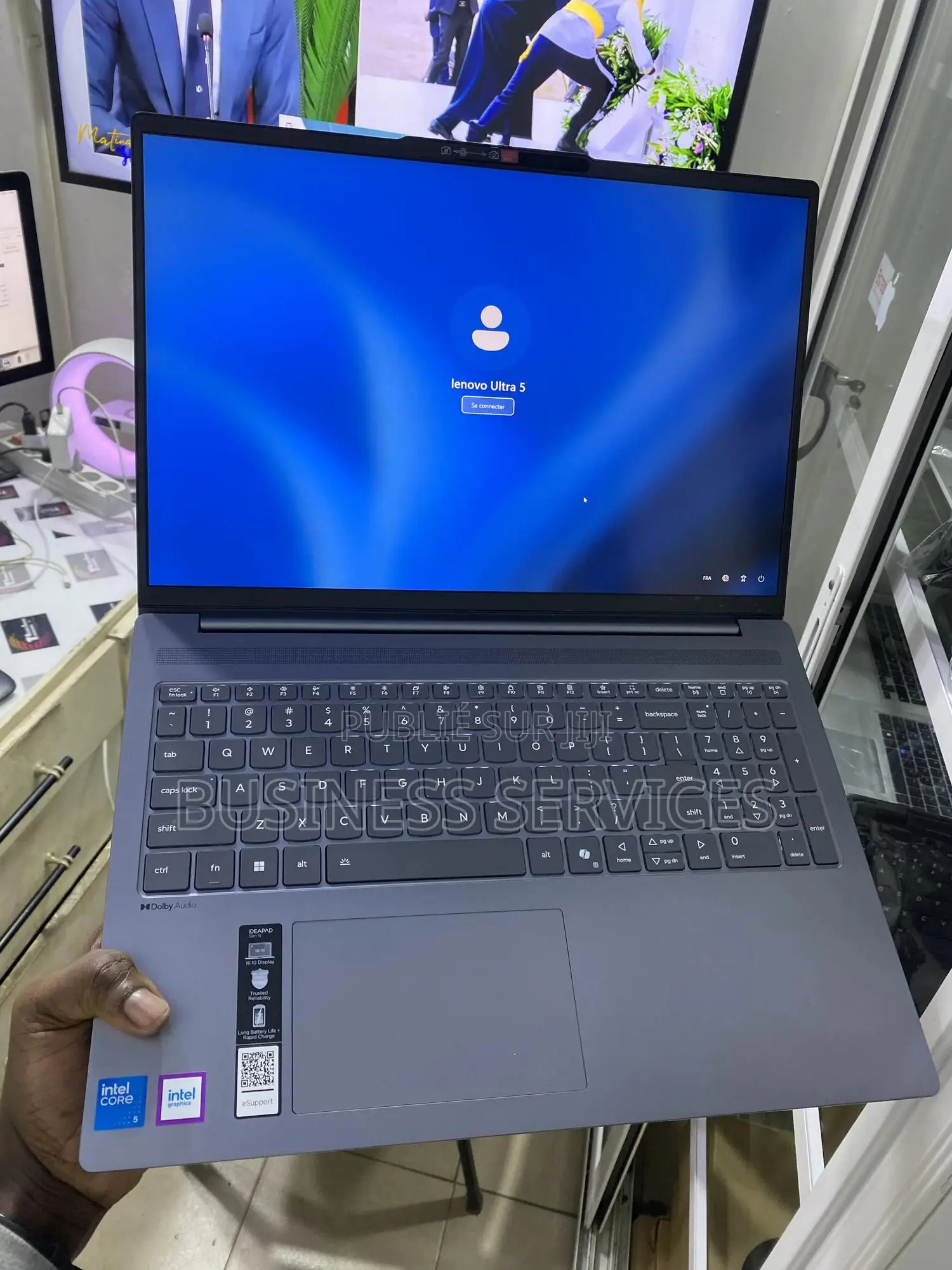 New Ordinateur Portable Lenovo 16GB Intel Core Ultra 5 SSD 512GB