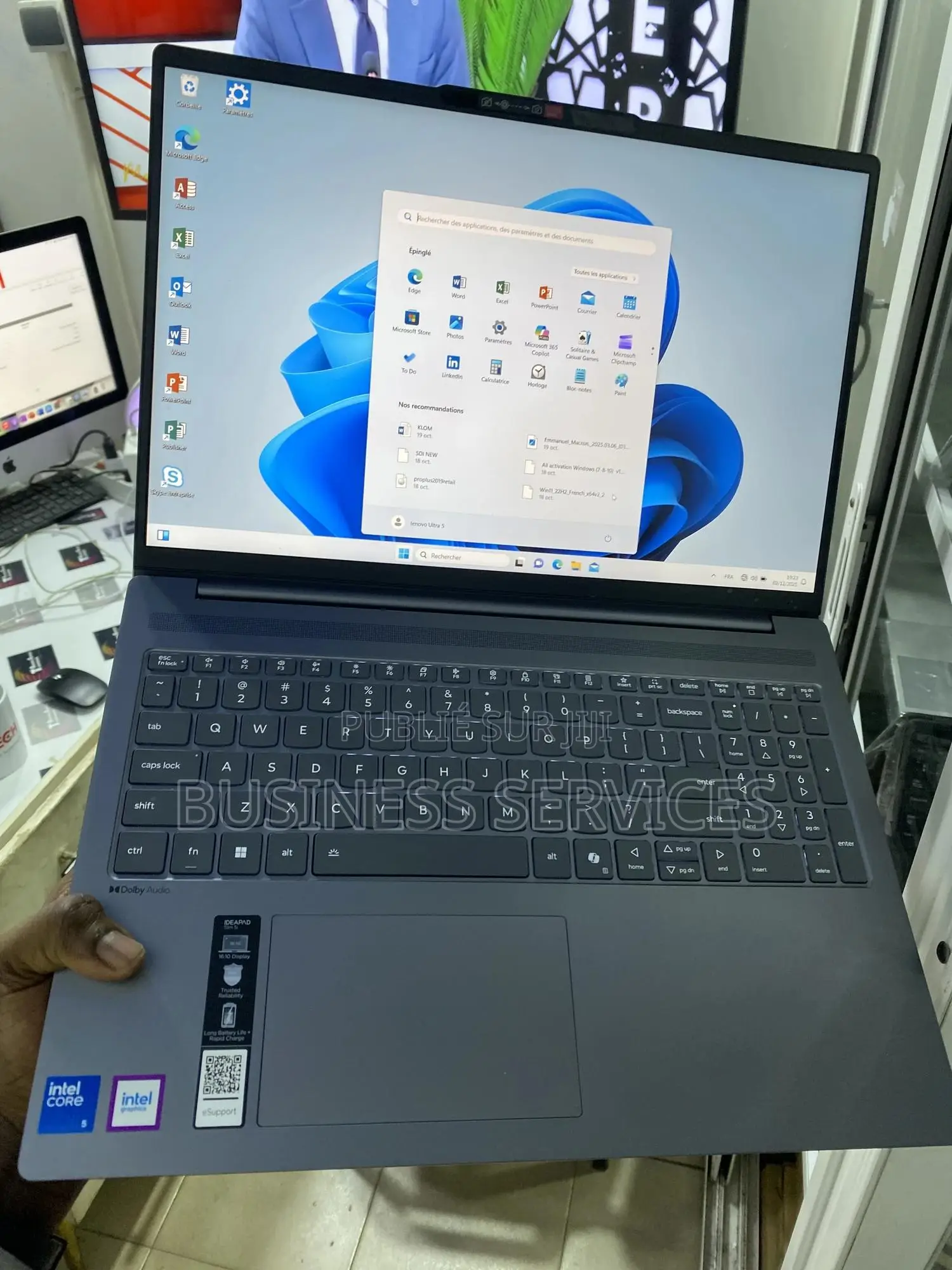 New Ordinateur Portable Lenovo 16GB Intel Core Ultra 5 SSD 512GB