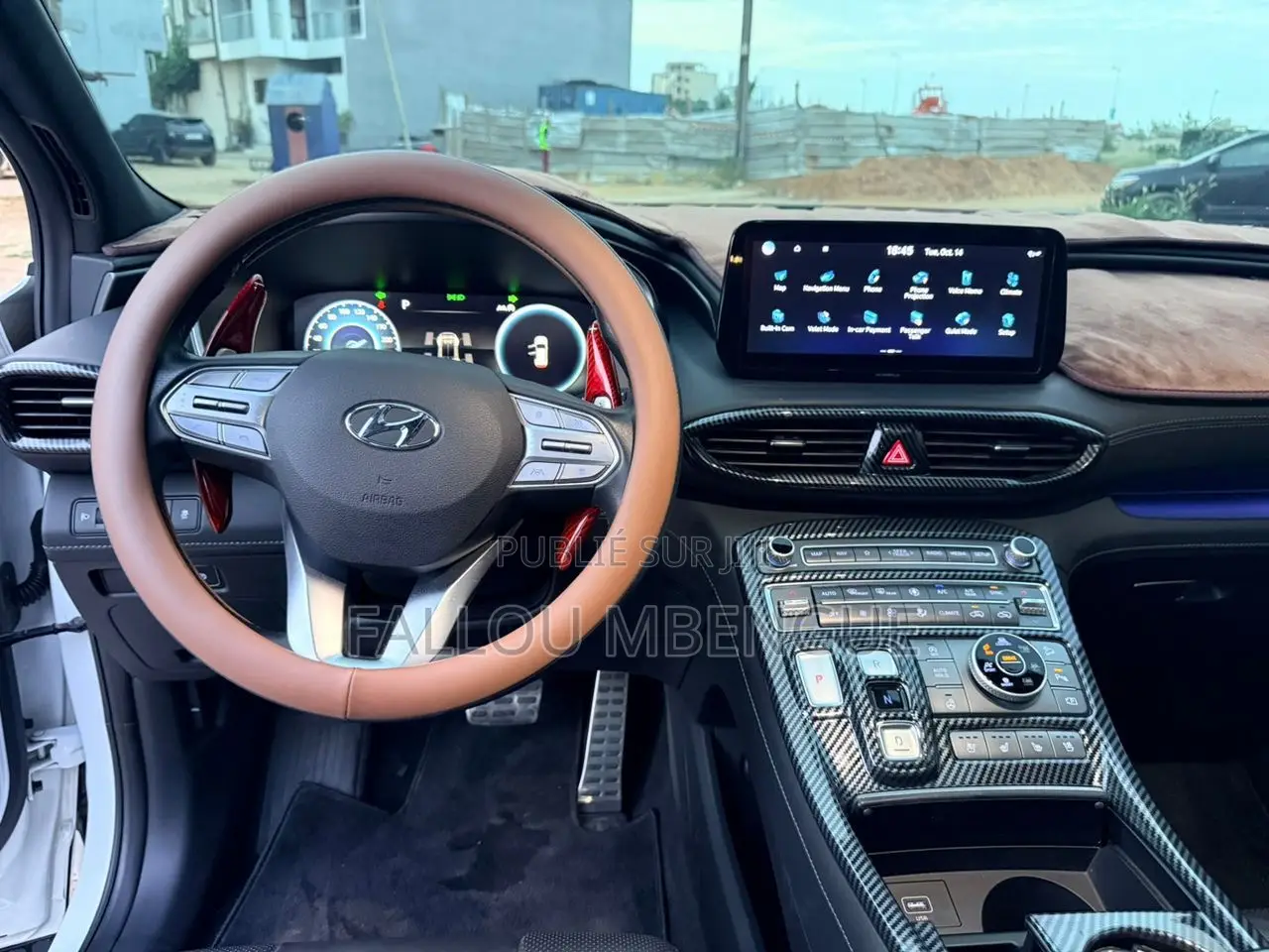 Hyundai Santa Fe 2021 Blanc