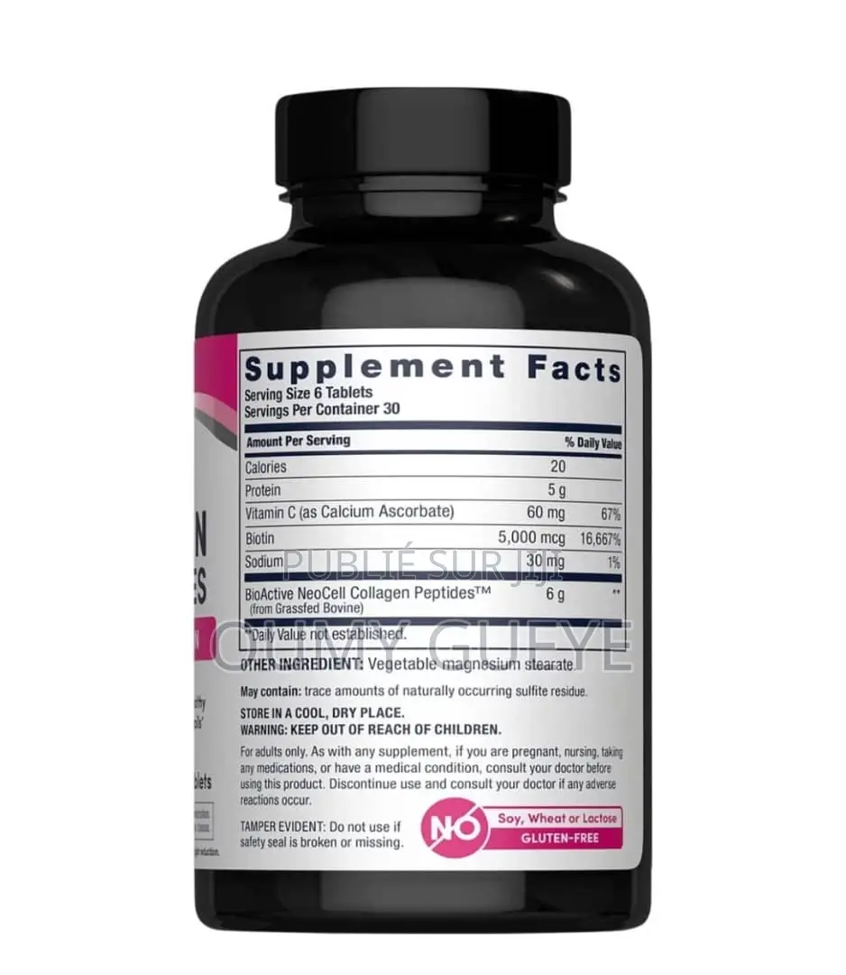 Neocell Collagen Vitamine C Biotin 180 Tablettes