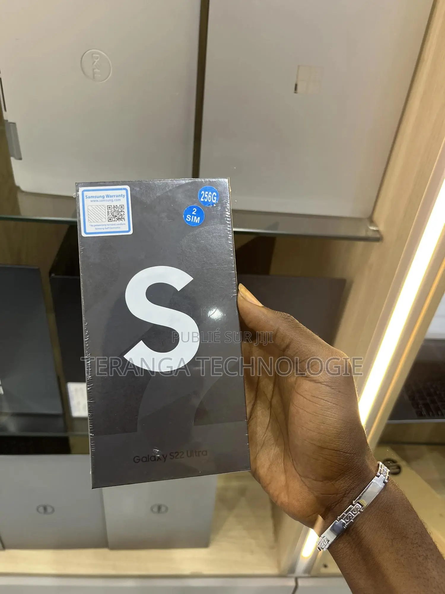 New Samsung Galaxy S22 Ultra 5G 256 GB Blanc