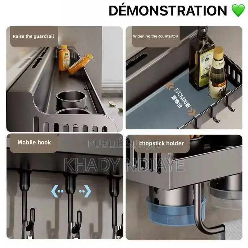 Support Mural Pour Cuisine