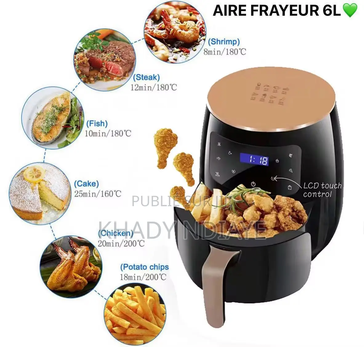 Air Fryer 06 Litres