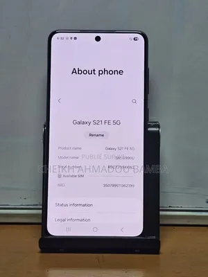 New Samsung Galaxy S21 FE 5G 128 GB Black