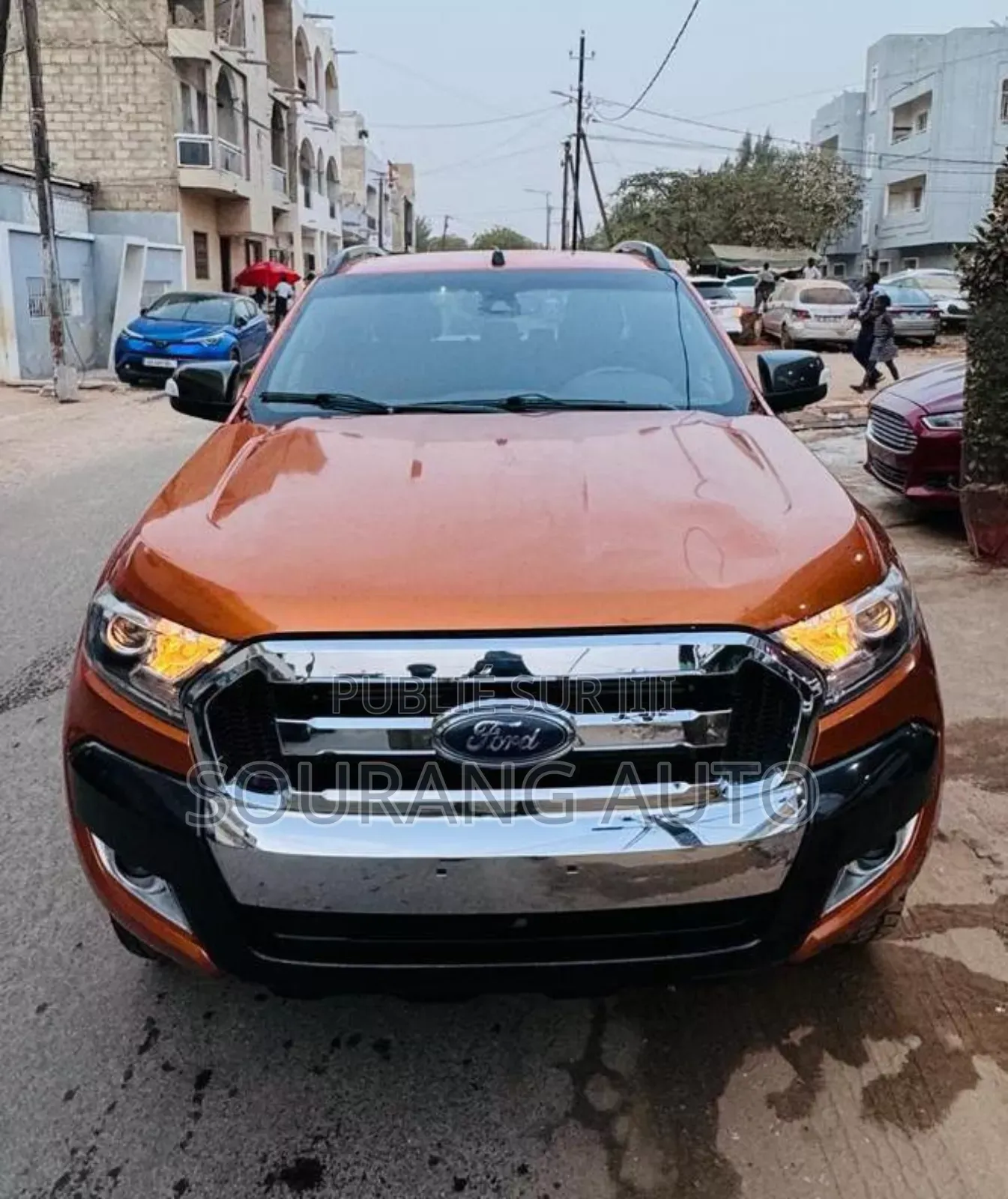 Ford Ranger Wildtrak 2017 Orange