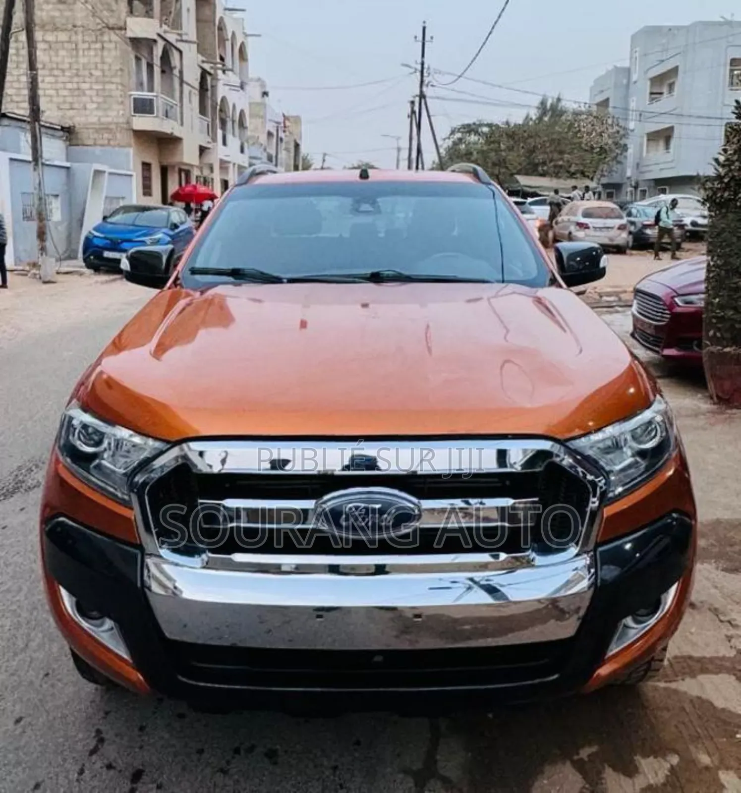 Ford Ranger Wildtrak 2017 Orange