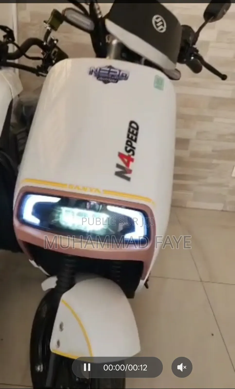 New Motorcycle 2025 Blanc